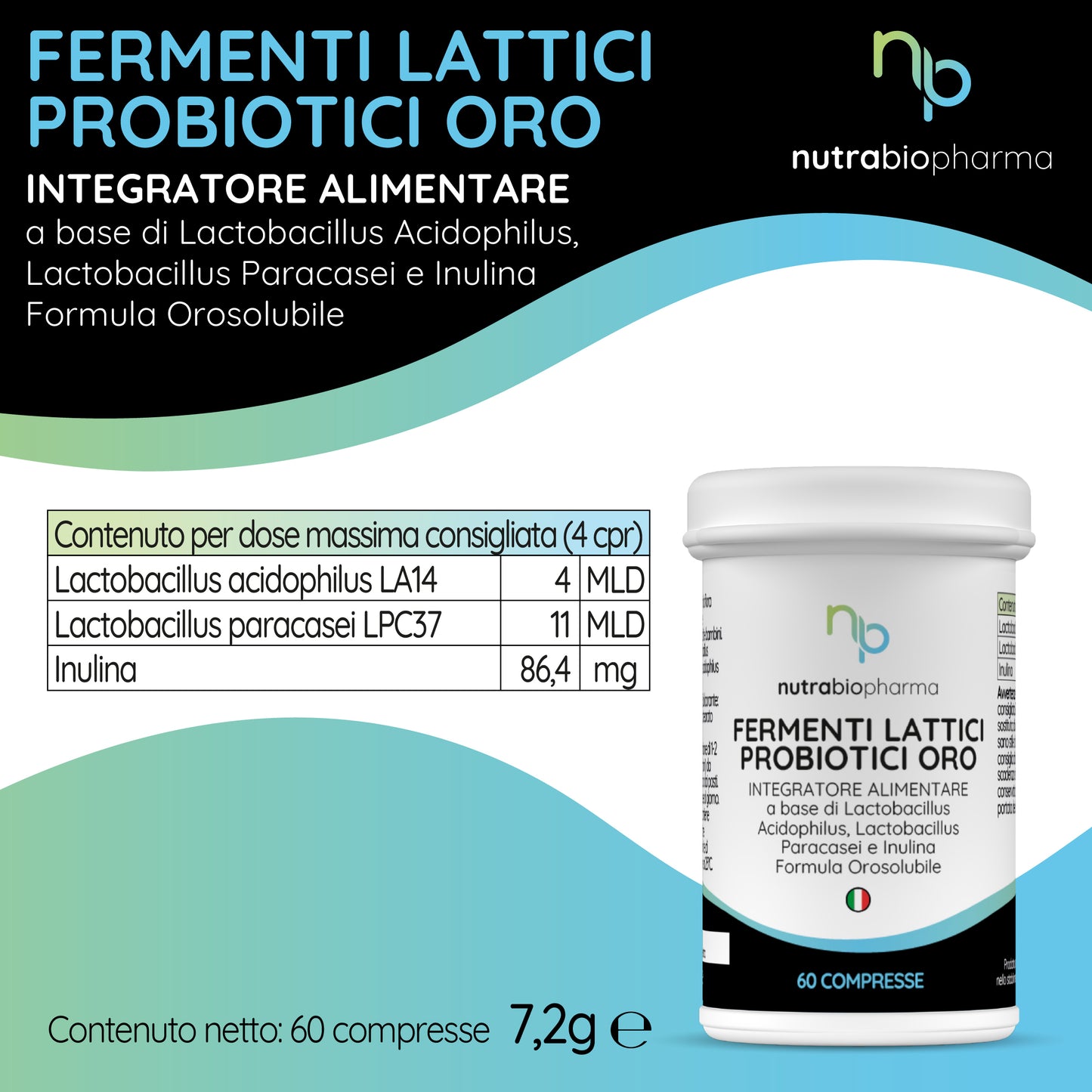 FERMENTI LATTICI PROBIOTICI ORO