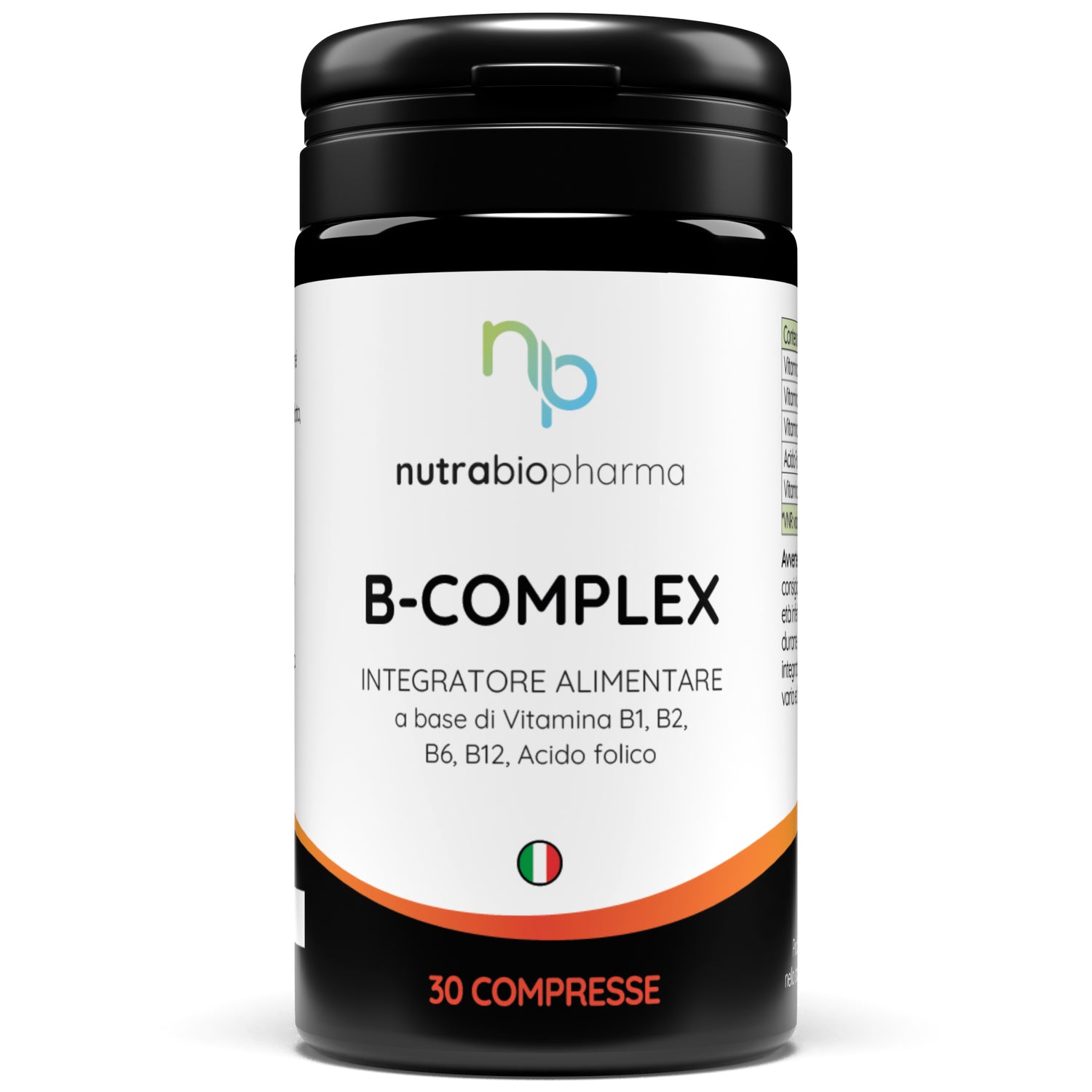Barattolo Integratore B-Complex