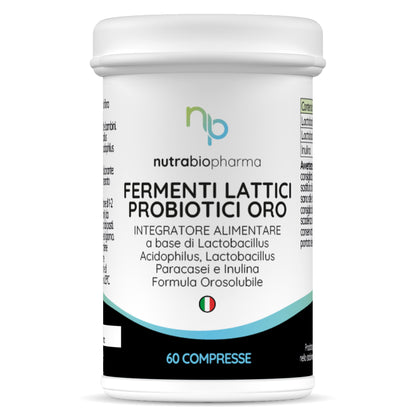 Barattolo Integratore fermenti lattici probiotici orosolubili