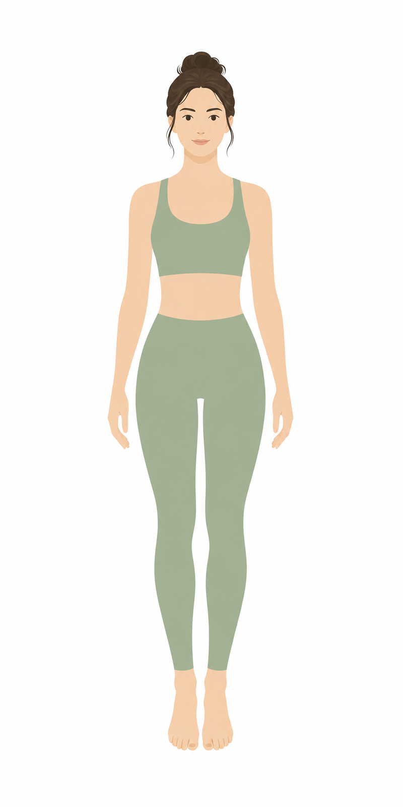 Figura femminile - mappa benessere